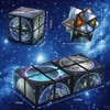 Ainiv 2 in 1 Magic Cube, Star Clear Sky Magic