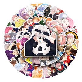 For Magical Warfare Stickers, Set of 50, Cute Anime for Magical Warfare Seals, Suitcase Stickers, Stationery Stickers, Waterproof Decals, Cute, Stylish, Manga, DIY Stickers, Popular, Anime, Anime, Moe