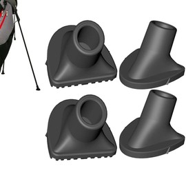 gofidin Universal 4pcs Golf Bag Feet Replacement Golf Bag Stand Rubber Feet Replace for Golf Bag Stand Golf Bag Accessories