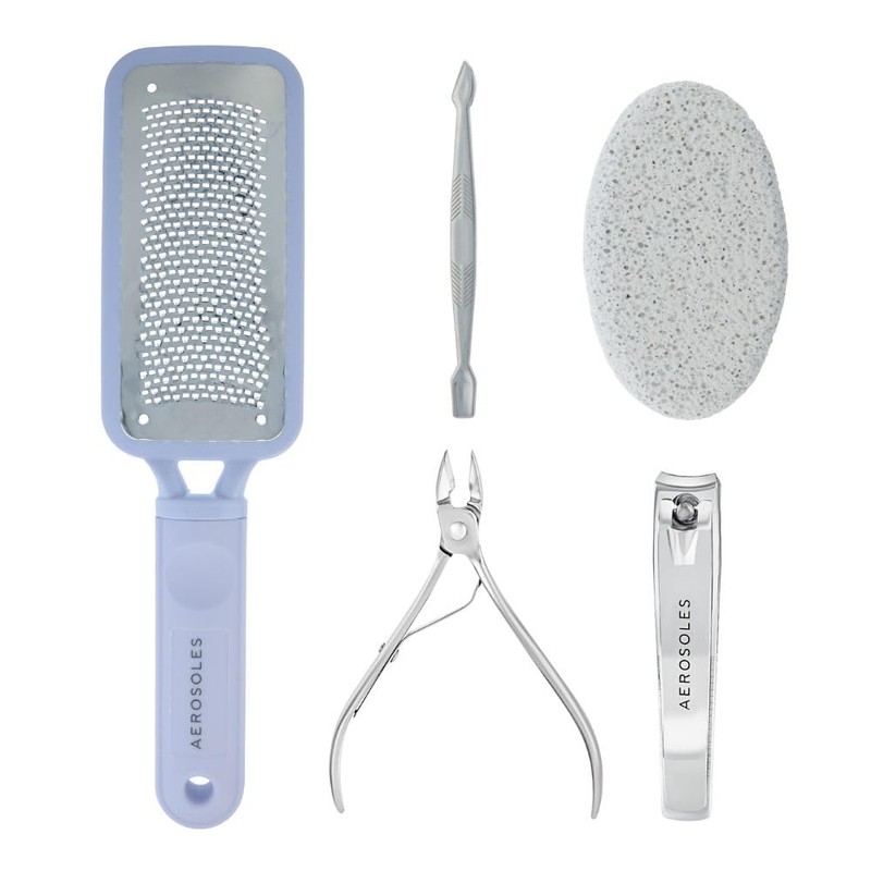 AEROSOLES 5PC. DELUXE PEDICURE SET