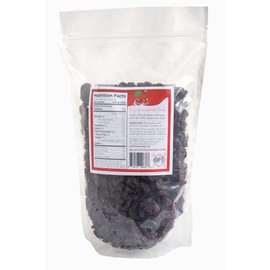 Relative Foods Dried Tart Cherries – Sweetened Montmorency Cherries from Michigan, 2 lb Bag - Grown in USA - Gourmet Snack, Baking, Trail Mix - Not Unsweetened or Organic