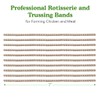 Regency Wraps Trussing Bands, 7" Cotton Elastic Poultry Loops, Pack