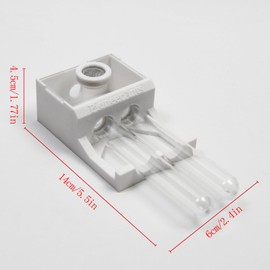 Transparent Mini Ant Farm with Dual Test Tubes for Thriving Ant Colony Observation