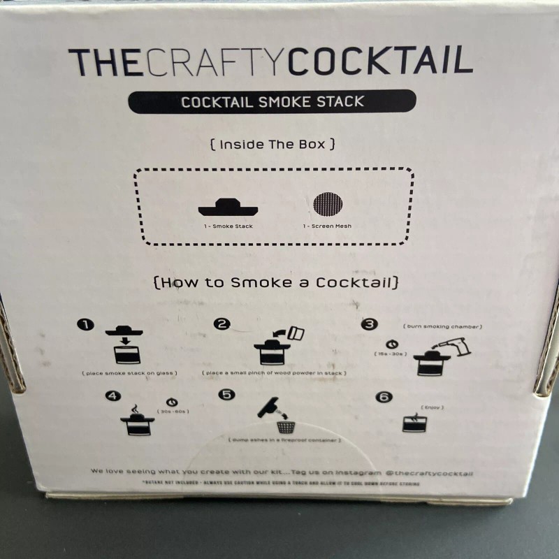 The CraftyCocktail - Smoker Top - Bulk - 10 Individual