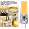 6PCS GY6.35 Bulb 5W COB Light Bulb 500lm Silicone Ceiling