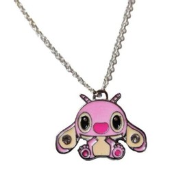 EC Trading Lilo and Stich Series Baby Angel with Gems Necklace with 20" Chain