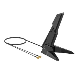 External 2.4G/5G/6GHz WiFi 6 6E Tri-Band Magnetic Base Replacement Antenna for GIGABYTE AORUS Z790 B650 B550 B450 B560I ASUS ROG Strix, AORUS PRO AX/AORUS PRO X Series, Slinkdsco