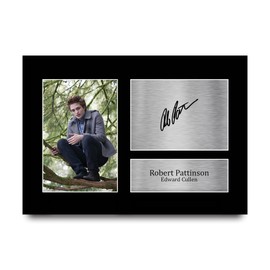 HWC Trading A4 Robert Pattinson Twilight Gifts Printed Signed Autograph Picture for Movie Memorabilia Fans