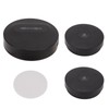 Black Wireless Doorbell Self Powered Waterproof Door Bell with 58