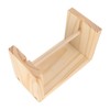 Horizontal Yarn Holder 20cm Spindle Length Increase Speed DIY Wooden