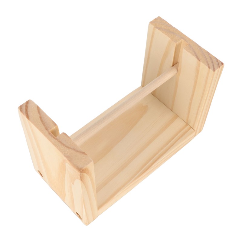 Horizontal Yarn Holder 20cm Spindle Length Increase Speed DIY Wooden