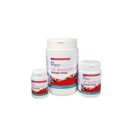 Bassleer Dr Biofish Food Green - Premium Granulated Fish Food for Herbivores, Enriched with Moringa and Chlorella, Suitable for Fresh & Marine Water (Med, 600g)