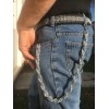 Chainmail Wallet Chain - Double Helix - Handcrafted - 14