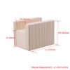 4PCS Bed Furniture Risers Heavy Duty Wood Risers for Sofa