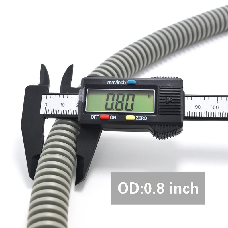 TTFLEX Dishwasher Drain Hose 6 FT, Flexible Discharge Dishwasher Hose