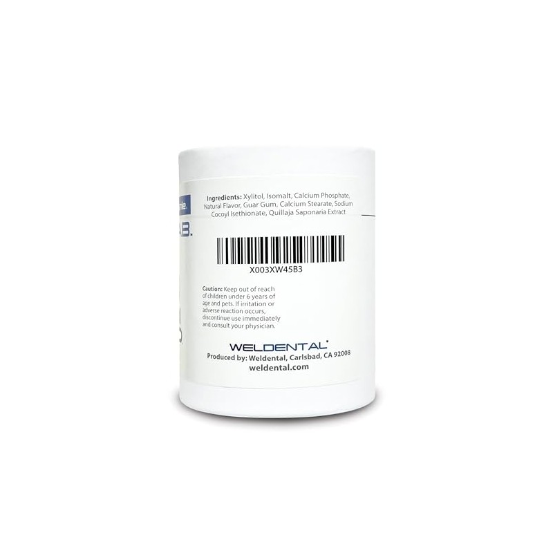 Weldental Chewtab Toothpaste Tablets Peppermint Refill