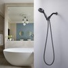 Aleasha Matte Black Finished Shower Hose, 63 Inches SUS 304