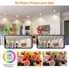 Gleonlux LED Surface-Mounted Spotlight, IP44, White, Dimmable, Surface-Mounted Spotlights, Flat,