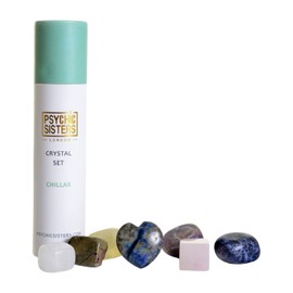 Psychic Sisters - Crystal Set - 7 Different Gemstones - Reiki Cleansed & Energised (Chillax)