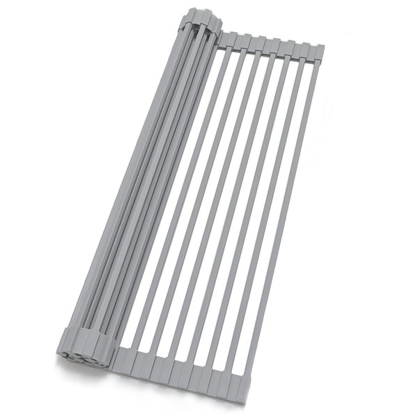 INTRESTIN Roll Up Dish Drying Rack Over Sink, 20.47" x