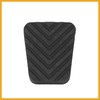 Partuto Rubber Black Brake Clutch Pedal Pad Cover for Car