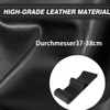 CUEMOON 1 piece steering wheel cover, leather, universal car steering