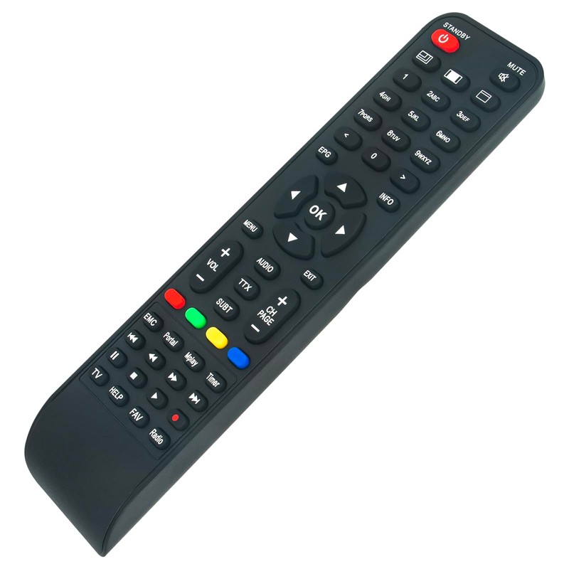 VINABTY Replacement Remote Control for Hitube 4K UHD Combo Receiver