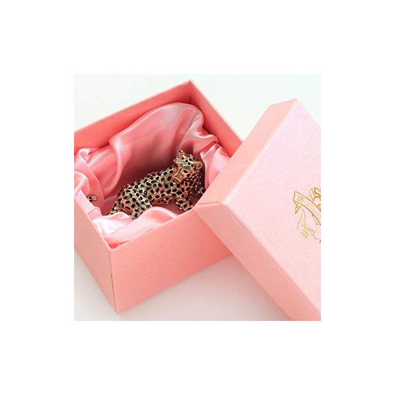 <Leopard (each color)> Pierce Jewelry Box (Black)