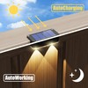 Peasur Solar Fence Lights Outdoor, 20 Pack Step Light Solar
