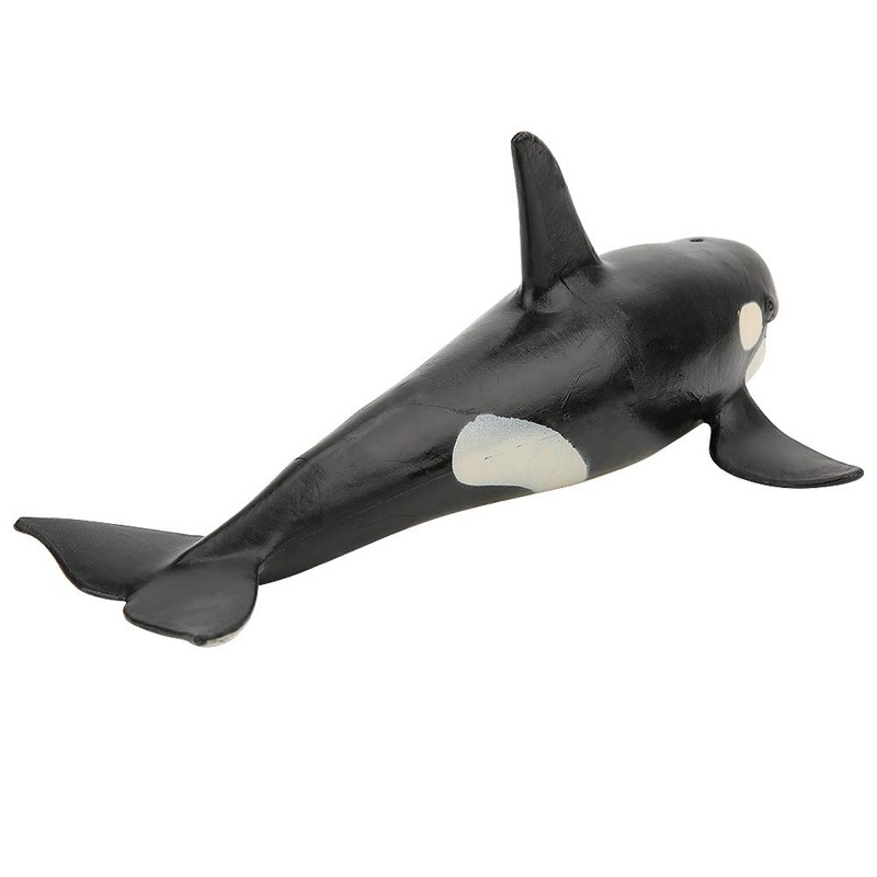 Animal Model, Plastic Similation Animals Figures Killer Whale Shape Model