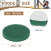 sourcing map 6pcs Scrubber Scouring Pads 180 Grits 3 Inch
