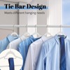 Smartor White Velvet Hangers 60 Pack, Space Saving Clothes Hangers