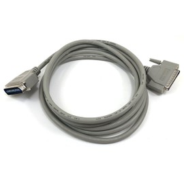 Micro Connectors, Inc. 10 feet IEEE 1284 Bi Directional Parallel Printer Cable,DB25M to C36M (M01-012)