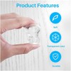 10 Pack Topes para Manijas de Puertas Protector Pared Goma