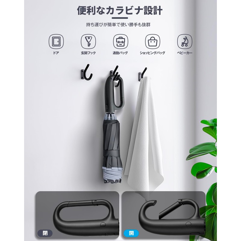 Folding Umbrella, One-Touch Automatic Opening/Closing, 10 Ribs, High Density 310T