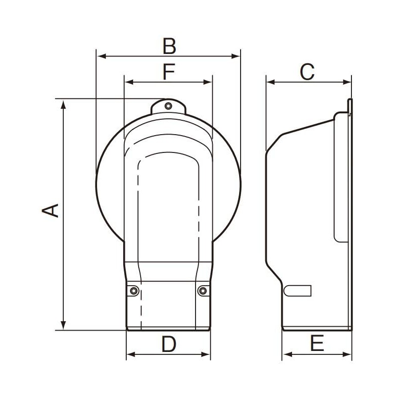 Panasonic Refreshing "Duct" Wall 取出si Cover P Type 60 Notebook