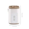 Portable Wireless Electric Air Pump with Light 3600mAh USB Rechargeable