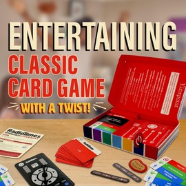 Ginger Fox Radio Times Charades Card Game With A Unique Trivia Twist. For Great Family Party Fun Act Out And Guess Your Teams Mime To Win Points., 0112.1652.71.OCL.OSZ, Multicoloured, One Size