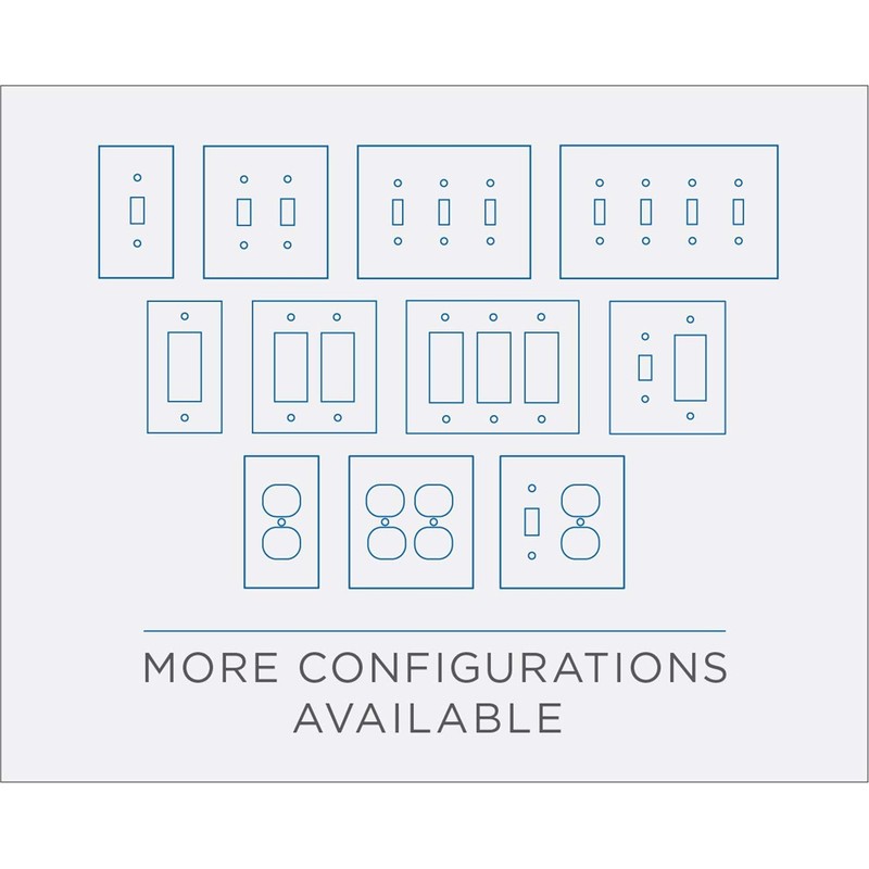 Franklin Brass Classic Beaded (3-Pack) Outlet Covers Brushed Nickel 1-Gang