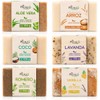 PACALLI Jabones Artesanales 6 Pack - Avena, Caléndula y Miel