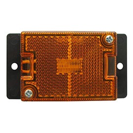 Optronics MC35AEBP Amber Ear Mount Marker Clearance Light With Reflex