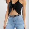 Ssumday Cinturones de piel occidentales de 1.1 pulgadas para mujer,