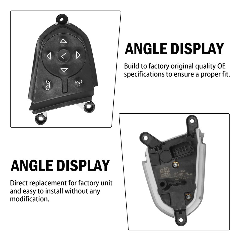 Steering Wheel Audio Control Switch Compatible with Silverado Sierra 1500