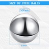 Ripeng 30 Pieces Labyrinth Replacement Steel Balls 0.5 Inch Replacement