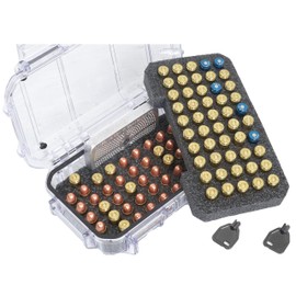 Case Club x105 .45 ACP Long Term Storage Case with Silica Gel Dessicant, Lockable