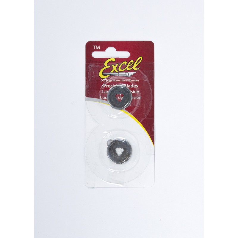 Excel Blades 20mm Rotary Blade, 2-Blade, Small