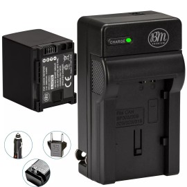 BM BP-820 Battery & Charger for Canon Vixia GX10, HF G40, HF G20, HF G21, HF G30
