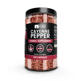 PURE ORIGINAL INGREDIENTS Cayenne Pepper (730 Capsules) No Magnesium Or Rice Fillers, Pure, Lab Verified