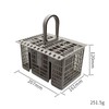 Dishwasher Cutlery Basket Cage with Handle Compatible with Bosch 668270
