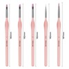 Detail Paint Brushes Set HECHUNZI 5PCS Miniature Brushes for Fine